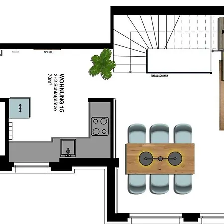 Seebruecke - Mit 1 Schlafzimmer Und Balkon S15
